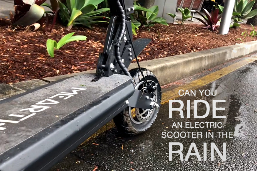 Can You Ride Electric Scooters In The Rain?