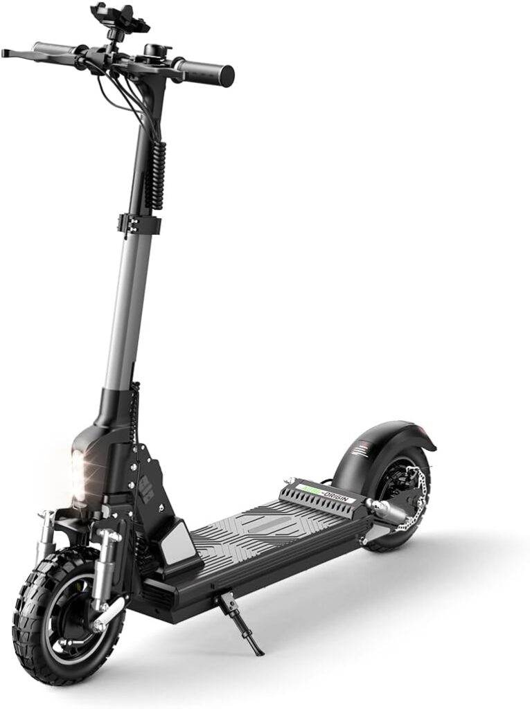 Electric Scooter,Fast-Charging 800W Motorized Scooter,24 Miles Range, 28 MPH Portable Folding Commuter Electric Scooter for Adults,Dual Suspension Braking