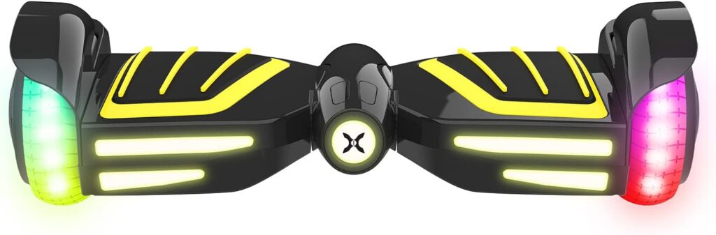 Hover-1 Ranger + Electric Hoverboard, 9MPH Top Speed, 9 Mile Range, Long Lasting Li-Ion Battery, 4HR Full Charge, Built-In Bluetooth Speaker, Rider Modes: Beginner to Expert, Black