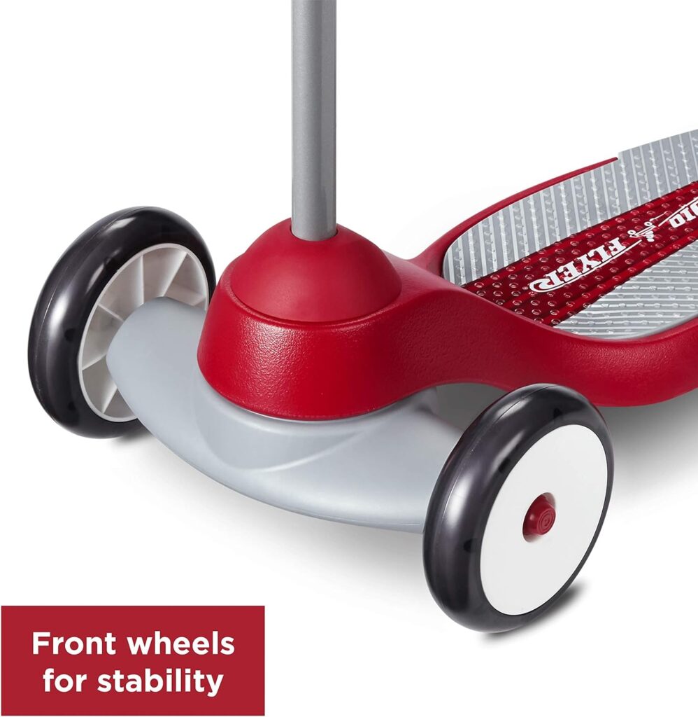 Radio Flyer My 1st Scooter, Kids and Toddler 3 Wheel Scooter, Red Kick Scooter, For Ages 2-5 Years (Amazon Exclusive)