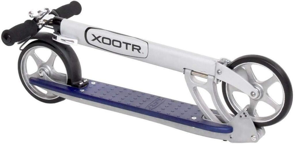 XOOTR Dash Teen/Adult Kick Scooter - 800+lb Capacity - Life Long Backing - QuickClick Latch Folding Mechanism - Front  Rear Brake