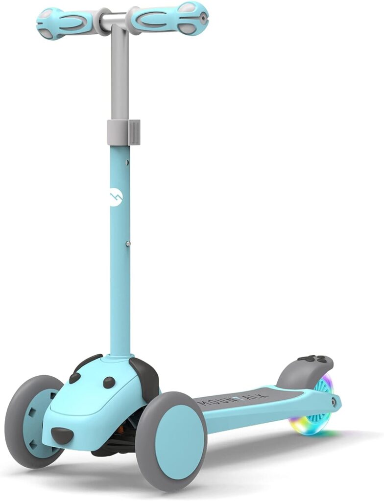 Amazon.com : MOUNTALK 3 Wheel Scooters for Kids Age 3-5/5-8 Years Old, Kick Scooter for Boys and Girls with Light Up Wheels, Mini Scooter for Children (Blue) : Sports  Outdoors