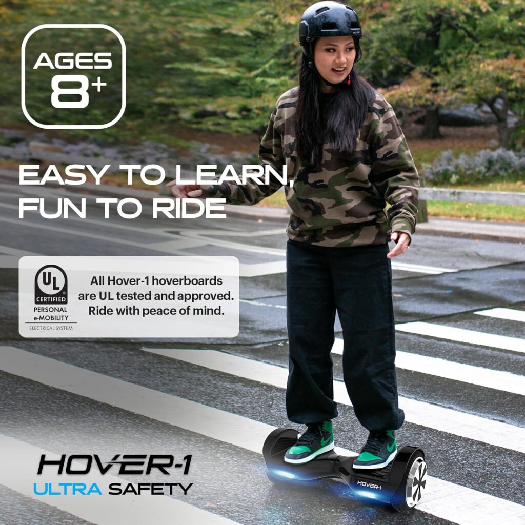 Hover-1 Ultra Electric Self-Balancing Hoverboard Scooter, Pink, 24 x 9 x 9.5 inches