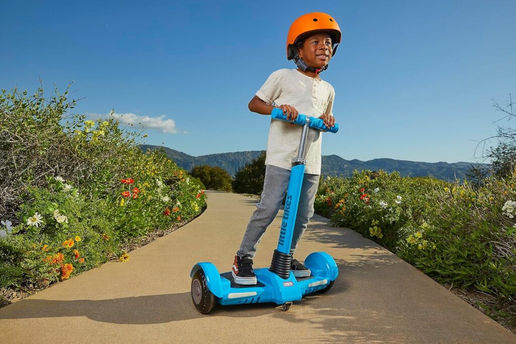 Little Tikes Lean to Turn Hoverboard with Rechargeable Battery, Adjustable Handlebar, Durable Wheels, for Kids, Children, Toddlers, Girls, Boys, Ages 3+ Years