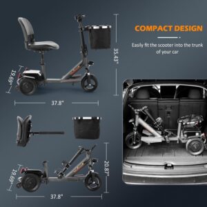 Medwarm 3 Wheel Mobility Scooter Review - First Choice Scooters