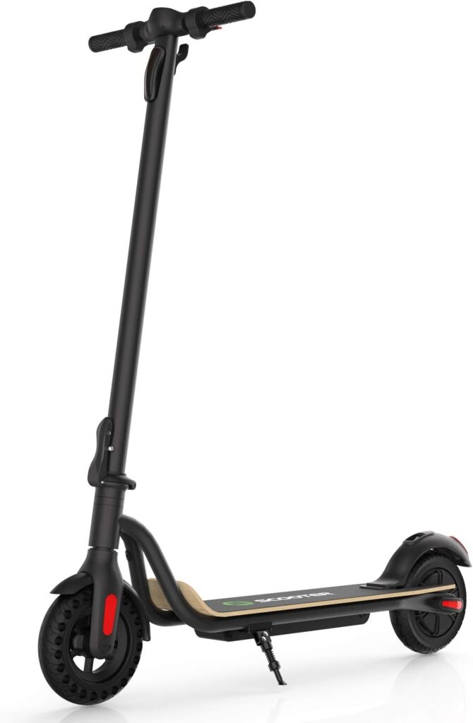 MEGAWHEELS Electric Scooter, 3 Gears, Max Speed 15.5MPH, 12-17 Miles Rang 7.5Ah/5.0 Ah Powerful Battery with 8 Tires Foldable Electric Scooter for Adults, Teens, Kids, Load 220-265 lbs