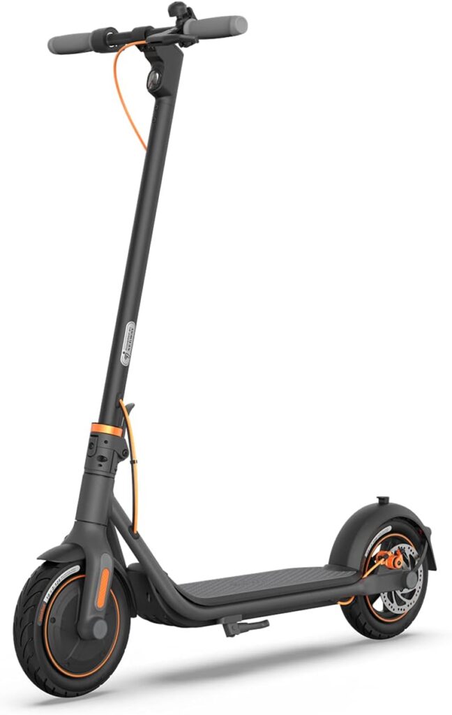 Segway Ninebot KickScooter F25/F30/F40/F2/F65, 12.4/18.6/25/40.4 Mi Range  15.5/18 MPH, 11 Tire, Dual Braking System and Cruise Control, Electric Commuter Scooter