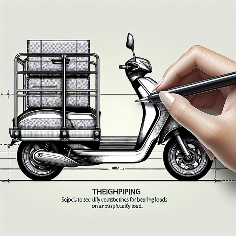 What Are The Weight Restrictions For Carrying Items On A Scooter