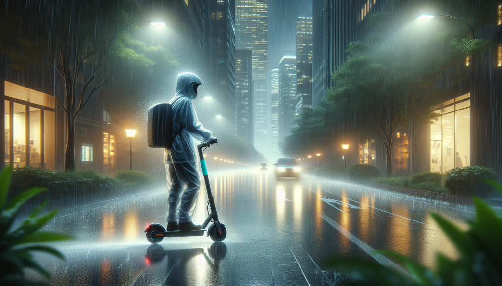 Can You Ride Electric Scooters In The Rain