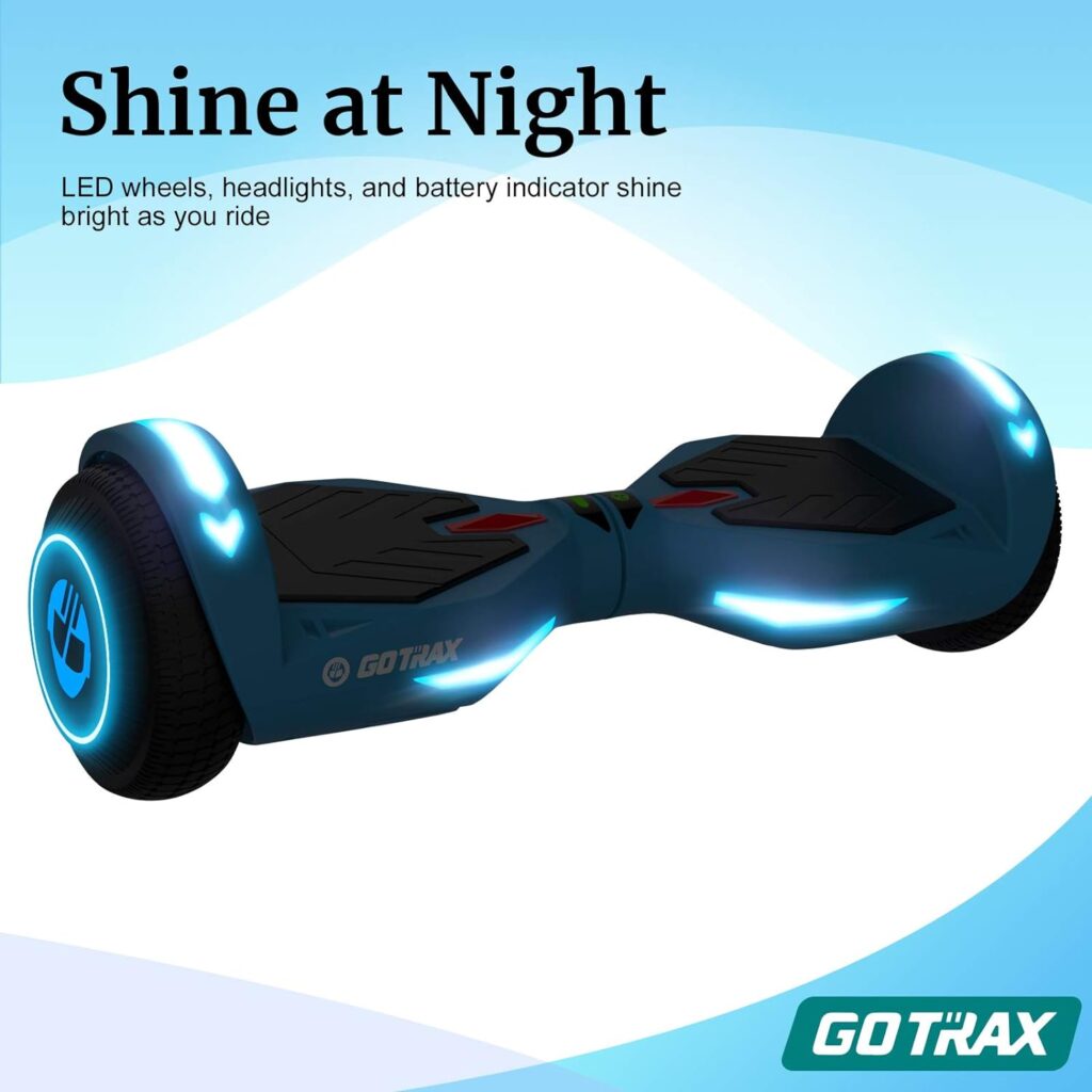 Gotrax SRX MINI/NOVA Hoverboard with 6.5 Wheels, Max 3.1Miles/4.3 Miles Range  5mph/6.2mph Power by Dual 150W/200W Motor, UL2272 Certified  50.4Wh/65.52Wh Battery Self Balancing Scooter