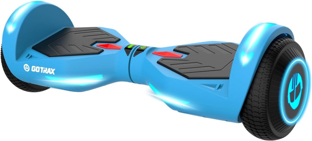 Gotrax SRX MINI/NOVA Hoverboard with 6.5 Wheels, Max 3.1Miles/4.3 Miles Range  5mph/6.2mph Power by Dual 150W/200W Motor, UL2272 Certified  50.4Wh/65.52Wh Battery Self Balancing Scooter