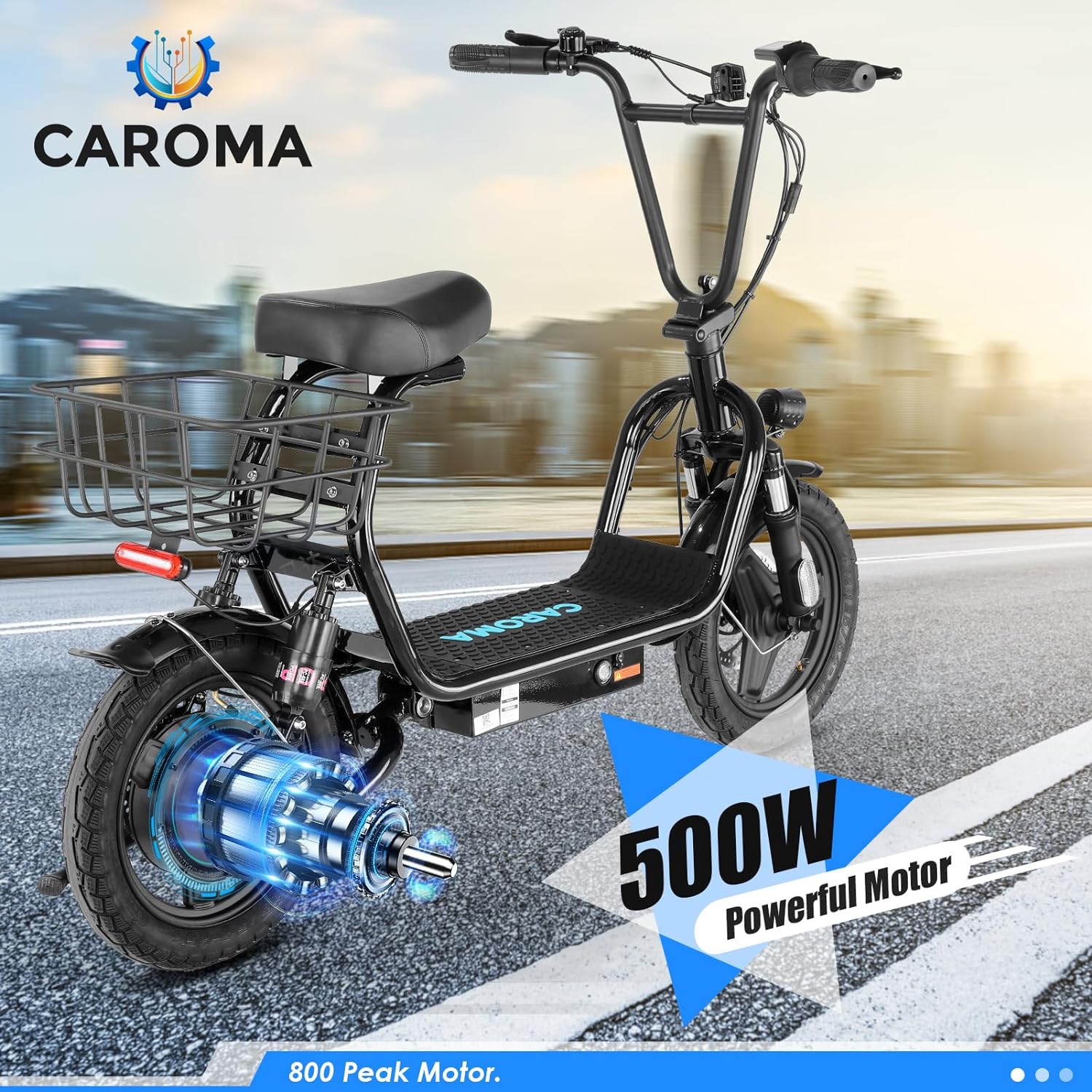 Caroma Electric Scooter with Seat Review