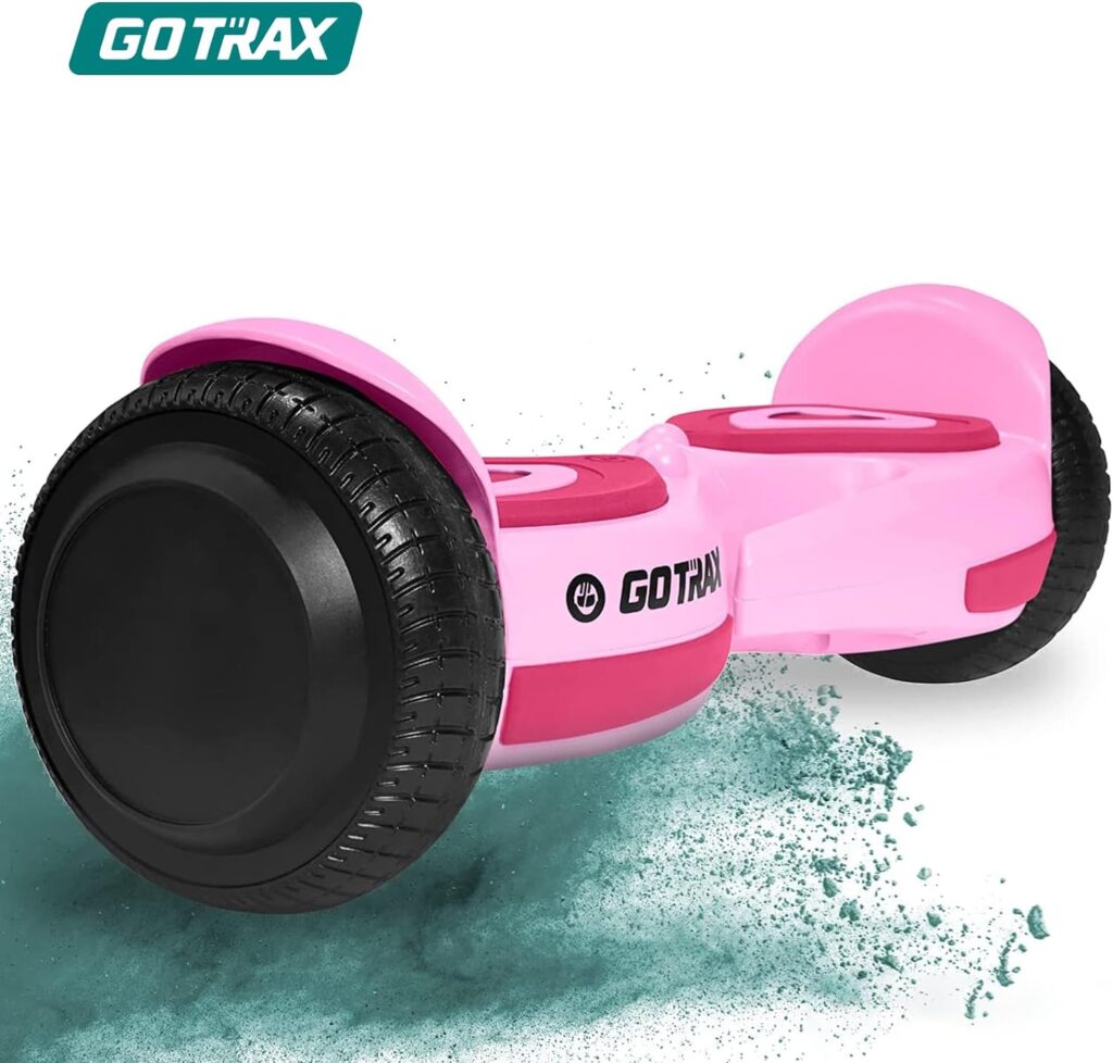 Gotrax SRX Mini Hoverboard with 6.5 inch Wheels, UL2272 Certified, 25.2V 2.0Ah Capacity Battery, Dual 150W Motor up to 5mph for 44lb-132lb Kids