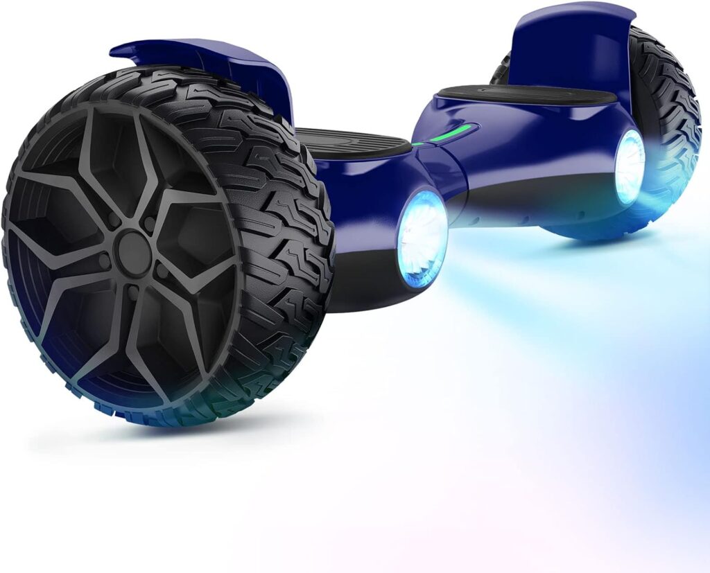 UNI-SUN All Terrain Hoverboard, 8.5 Offroad Hoverboard, Hoverboard with Lights and Bluetooth for Adults and Teens, Off Road Hoverboard Gifts