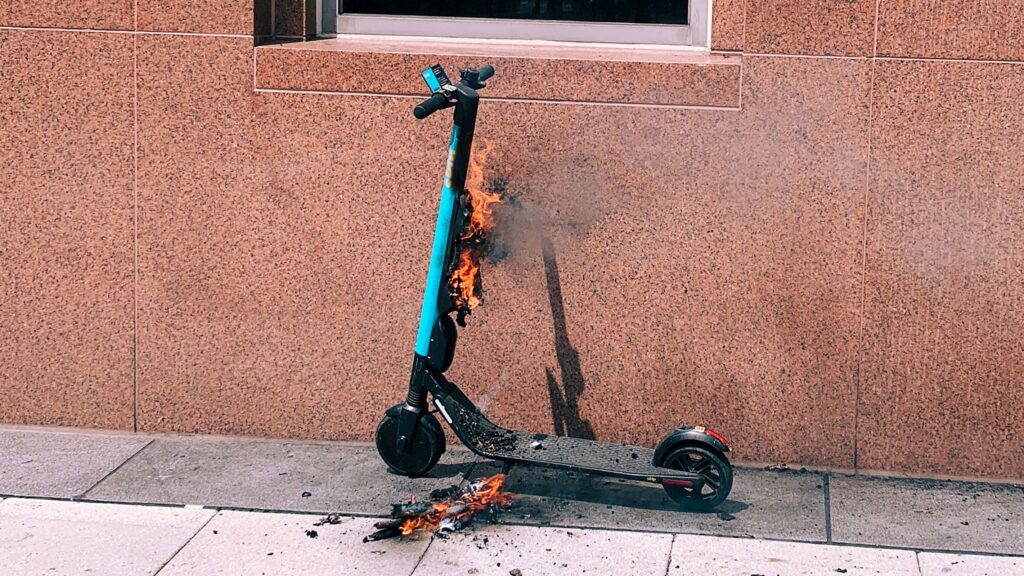 Electric Scooters Exploding