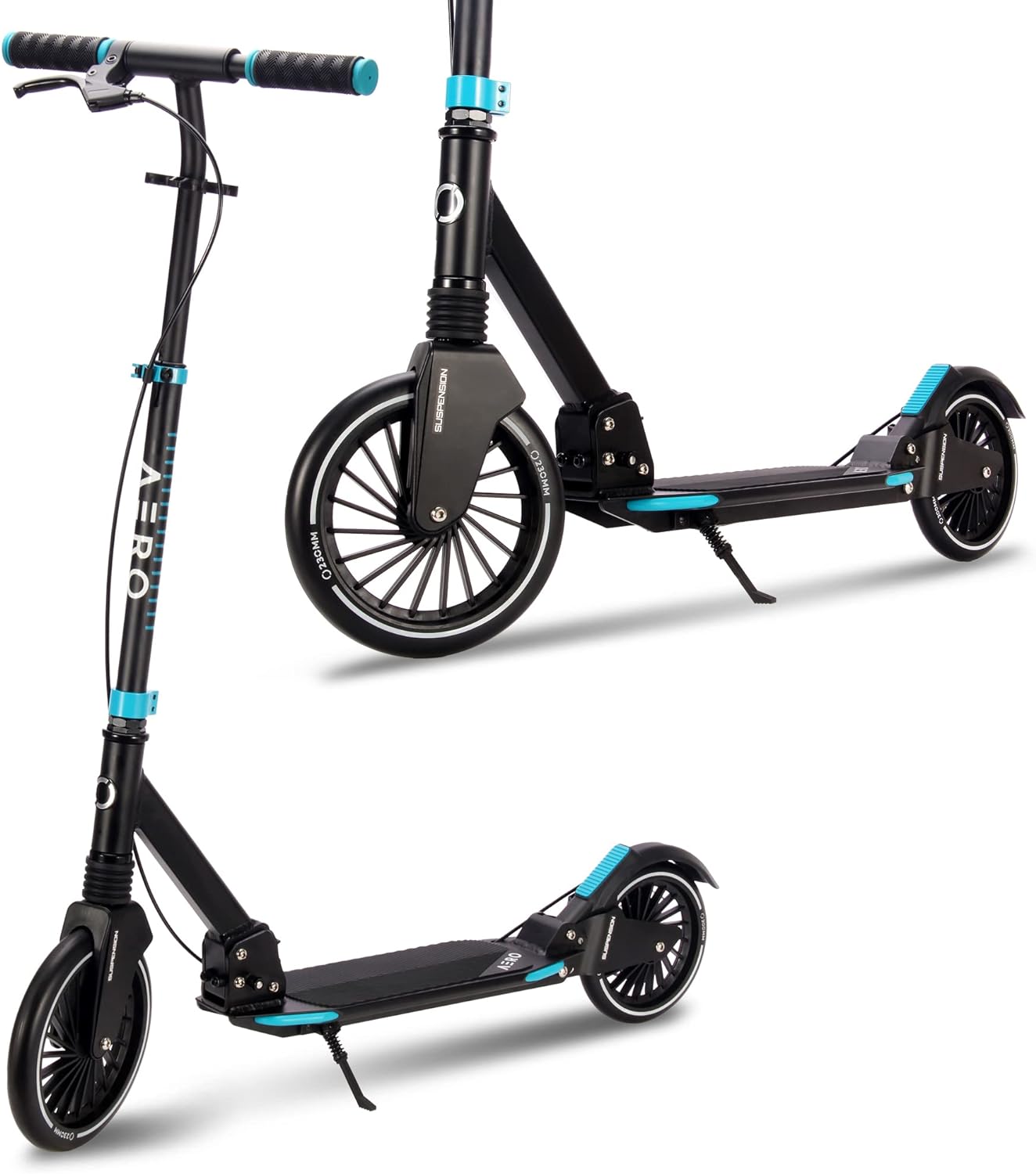 Aero Big Wheels Kick Scooter for Kids Ages 8-12 Review