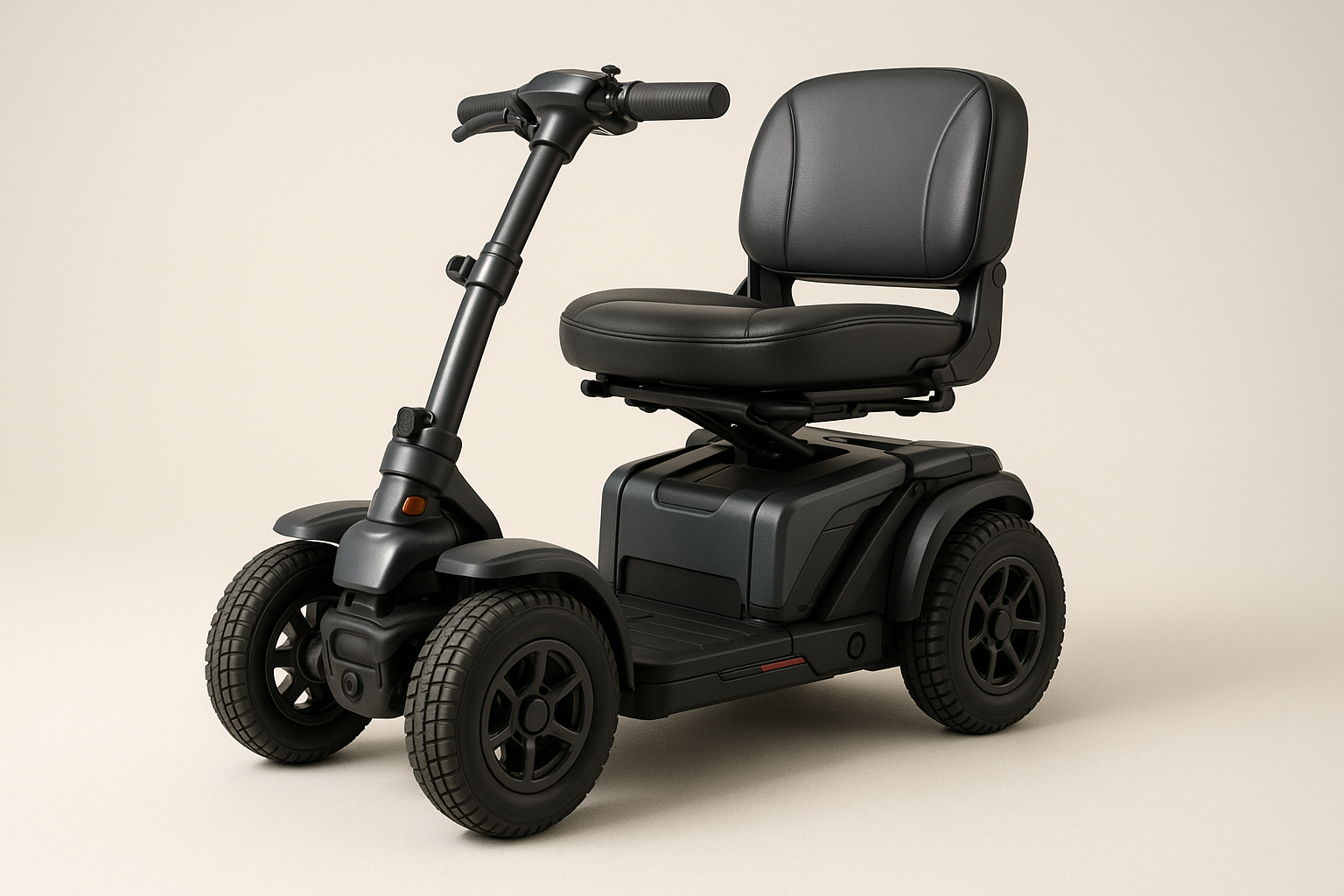 MS-3000 Electric Scooter for Adults, Foldable Scooters for Seniors,4 Wheeler Drive Mobility Scooter with Chair,Scooter Eléctrico para Adultos