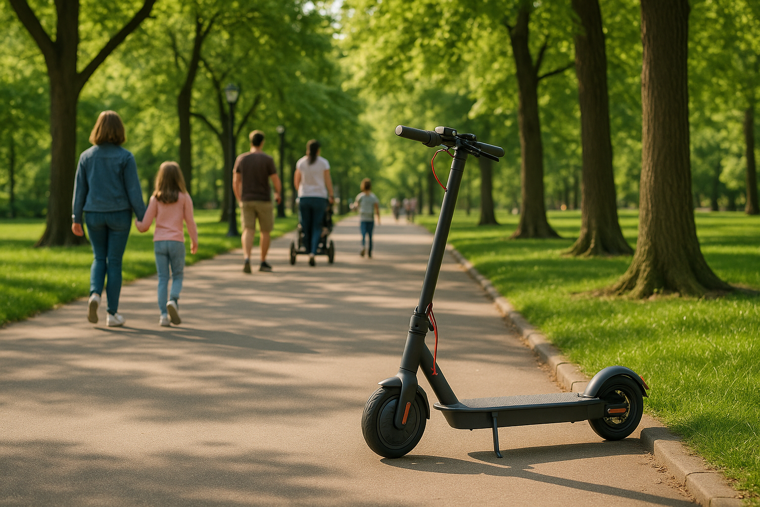 Can Scooters Be Ridden In Public Parks?