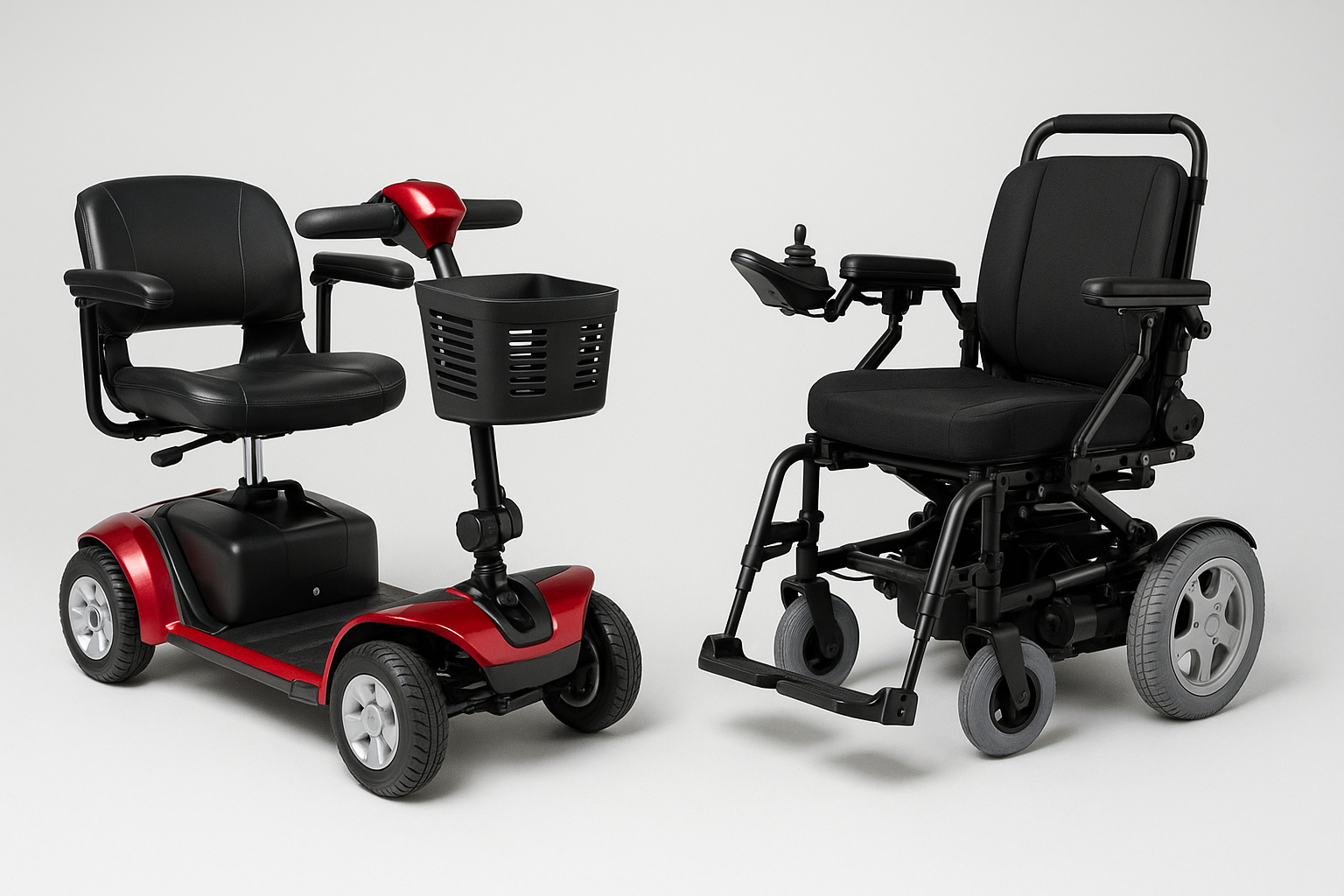 How Do Mobility Scooters Differ From Electric Wheelchairs?